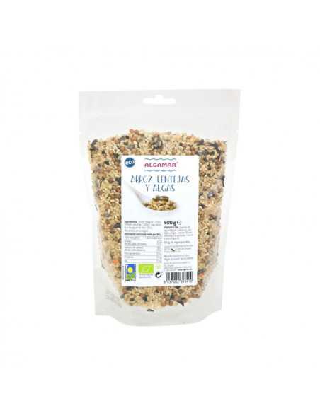 Arroz lentejas y algas bio 500g Algamar Arroz lentejas y algas bio 500g Algamar